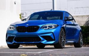 BMW M2 Competition Long Beach Blue by EAS 2019 года